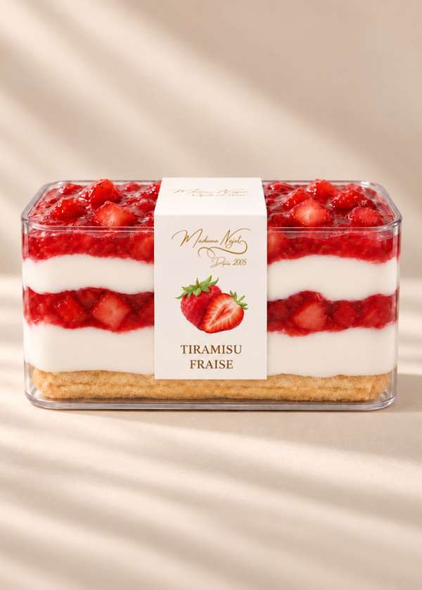 Tiramisu Fraise